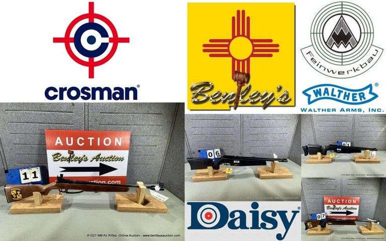1527-NM Crosman, Daisy, Walther & Feinwerkbau Air Rifles Online Auction