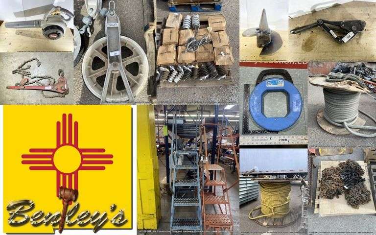 1528-NM Line Construction Tools & Hardware Online Auction