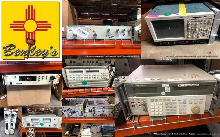 1474-NM Test, Measurement & Electronics Online Auction