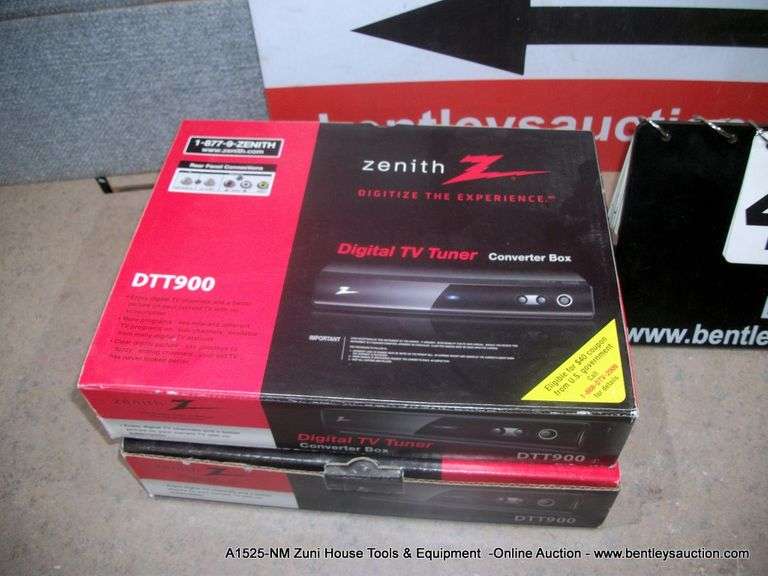 ZENITH DTT900 DIGITAL TV TUNER CONVERTER BOX (2X MONEY) Bentley