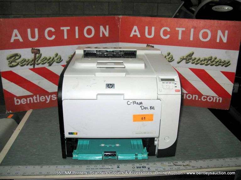 HP LASERJET PRO 400 COLOR M451DN PRINTER Bentley & Associates, LLC