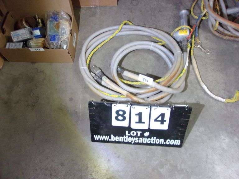 PNEUMATIC HOIST CONTROL VALVE & HOSE SET Bentley & Associates, LLC