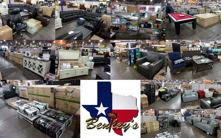 1542-TX Big Box Store Retail Returns Online Auction
