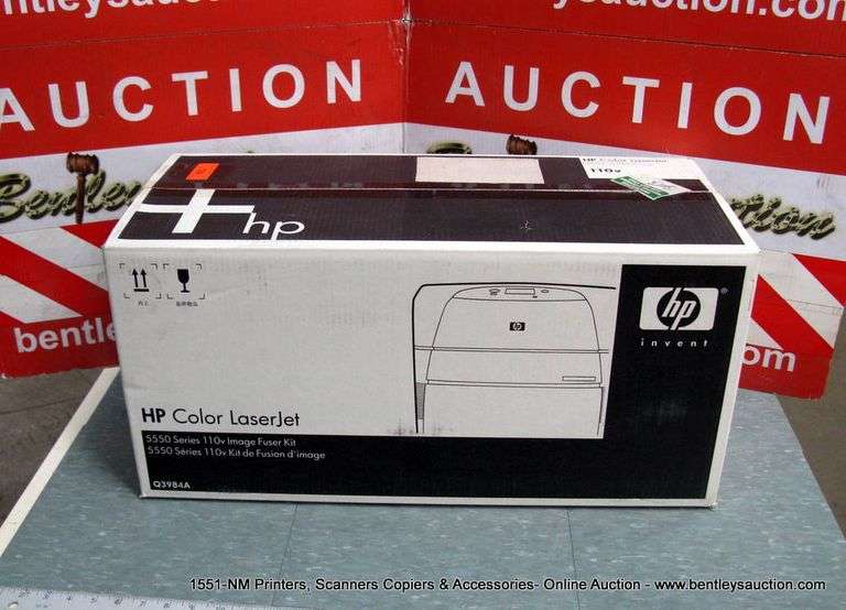 HP IMAGE FUSER KIT, 110V, Q3984A Bentley & Associates, LLC
