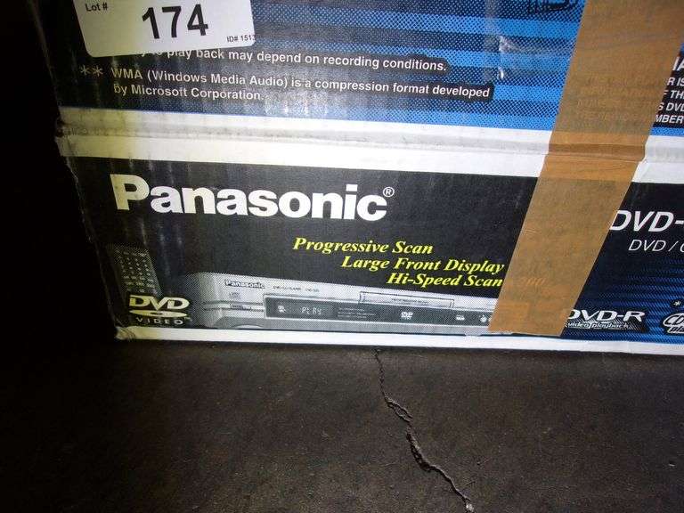 PANASONIC DVDS25 DVD PLAYER Bentley & Associates, LLC