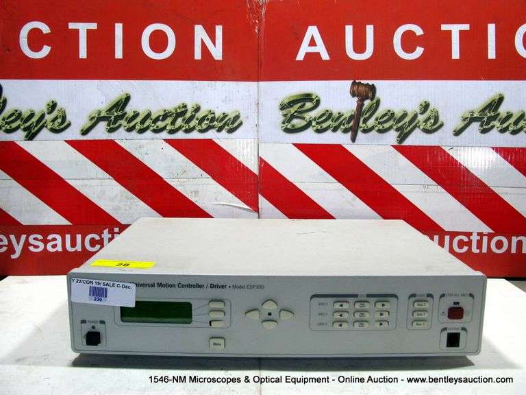 NEWPORT ESP300 UNIVERSAL MOTION CONTROLLER Bentley & Associates, LLC