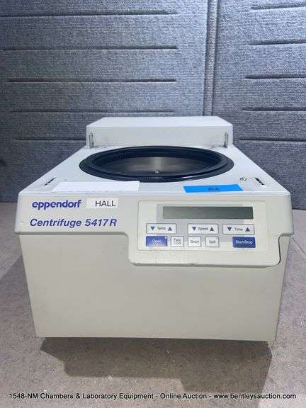 EPPENDORF 5417R CENTRIFUGE - Bentley & Associates, LLC