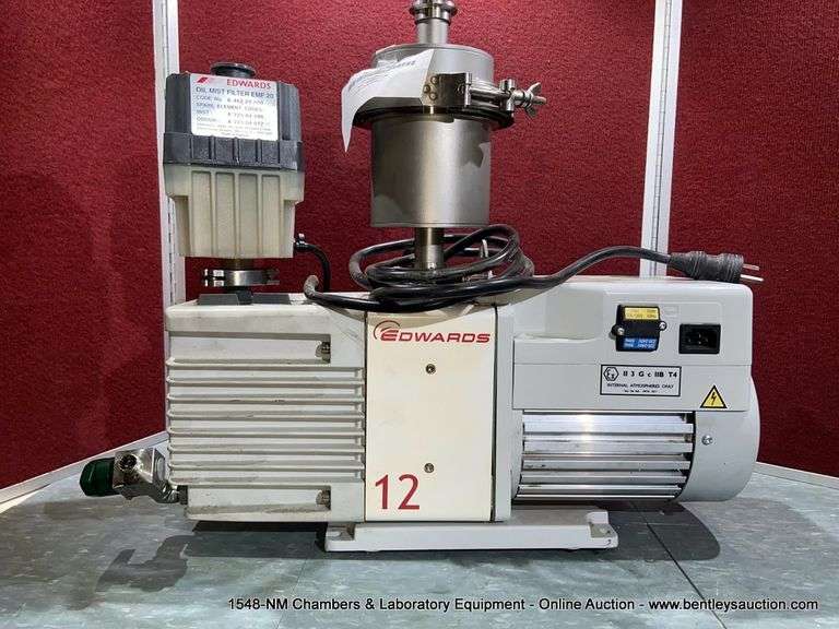 EDWARDS RV12 VACUUM PUMP Bentley & Associates, LLC