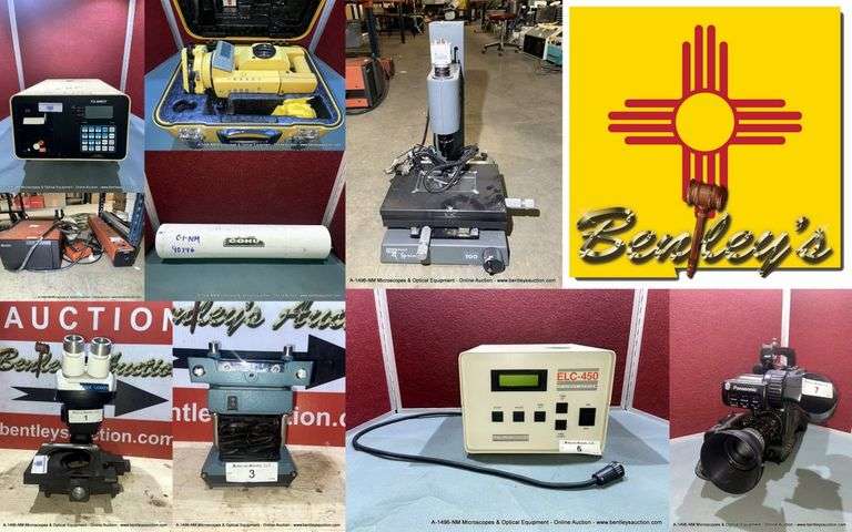 1496-NM Microscopes & Optical Equipment Online Auction