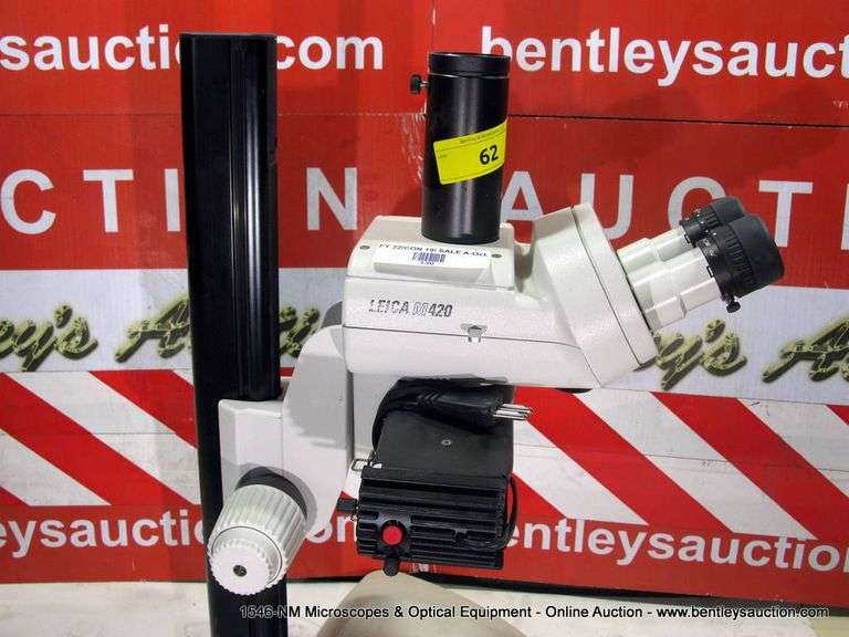 LEICA M420 MICROSCOPE - Bentley & Associates, LLC