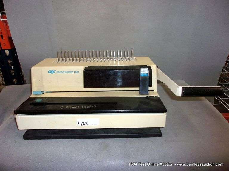 GBC IMAGE MAKER 2000 BINDER Bentley & Associates, LLC