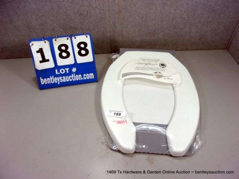 MAYFAIR ELONGATED COMMERCIAL SERIES TOILET SEAT Bentley & Associates, LLC