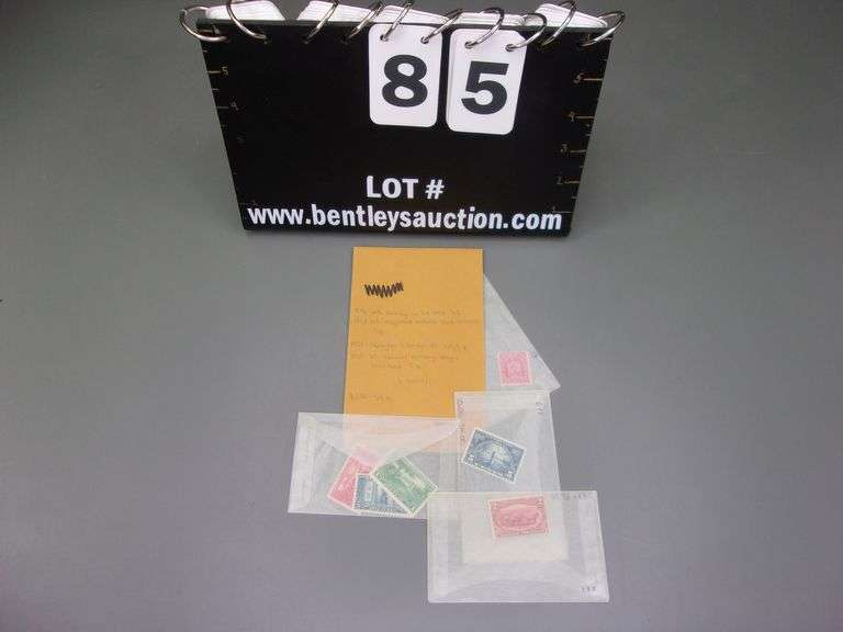 COLLECTOR'S STAMP U.S. POSTAGE (1) FARMING IN THE WEST 2 CENT, (1