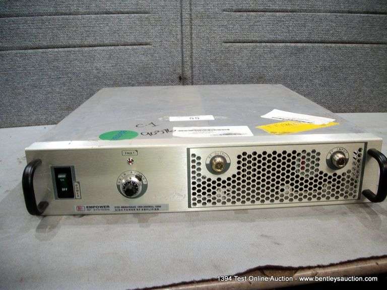 EMPOWER RF SYSTEMS 2122 HIGH POWER RF AMPLIFIER Bentley & Associates, LLC