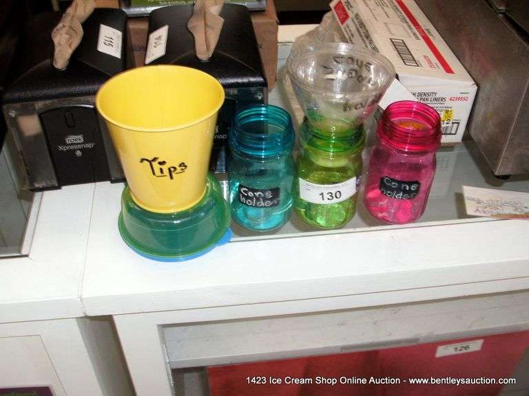 PLASTIC CUP / CONE HOLDERS & TIP JAR Bentley & Associates, LLC