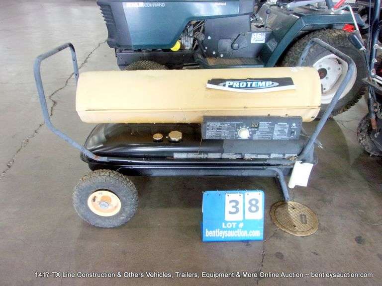 PRO TEMP PT 175TKFA FORCED AIR FUEL TORPEDO HEATER Bentley