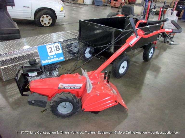 DR PROFESSIONAL PRO XLDRT REAR TIRE ROTARY TILLER Bentley