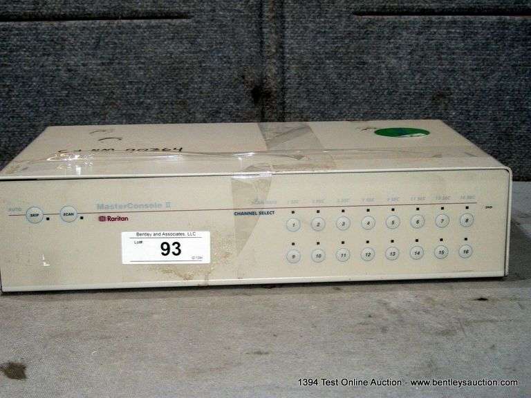 RARITAN MASTER CONSOLE II MCC16 Bentley & Associates, LLC