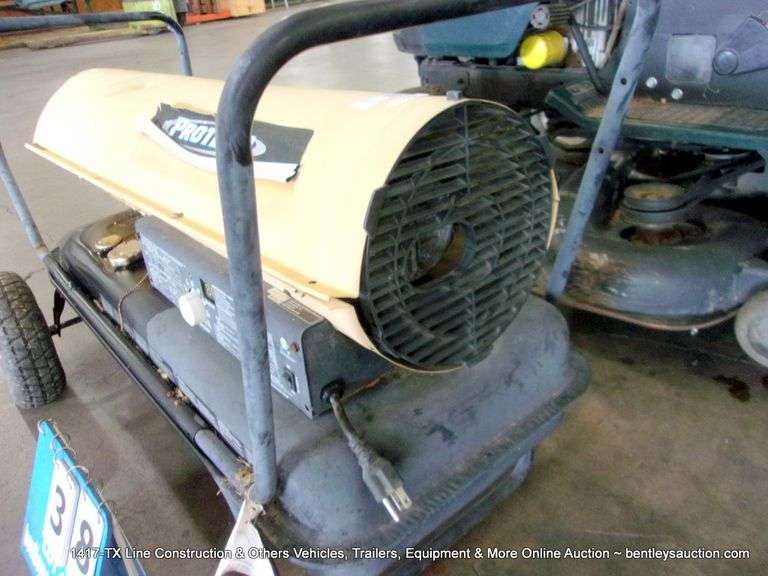 PRO TEMP PT 175TKFA FORCED AIR FUEL TORPEDO HEATER Bentley