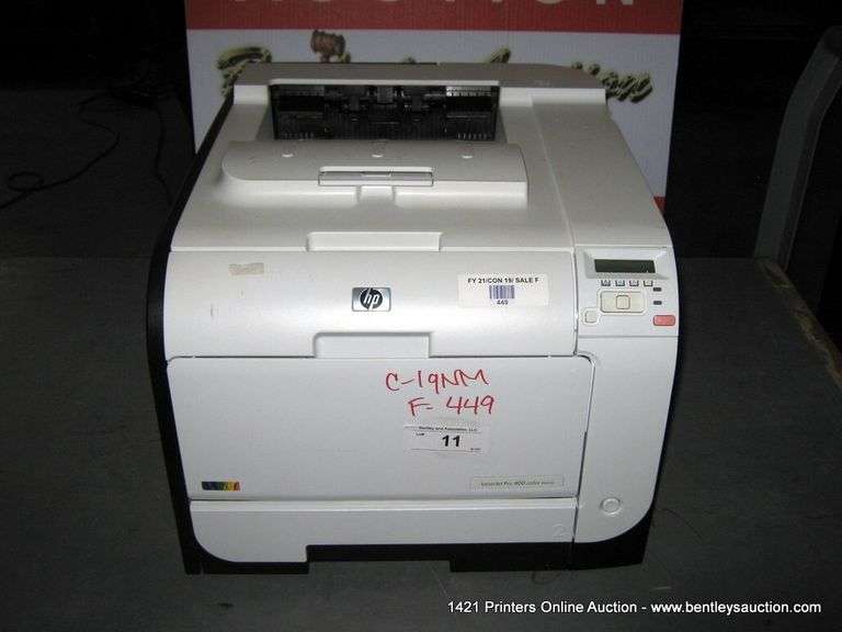 HP LASERJET PRO 400 COLOR M451DN PRINTER Bentley & Associates, LLC