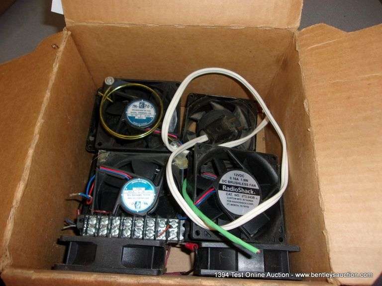 BOX: 12 DC AC FANS - Bentley & Associates, LLC