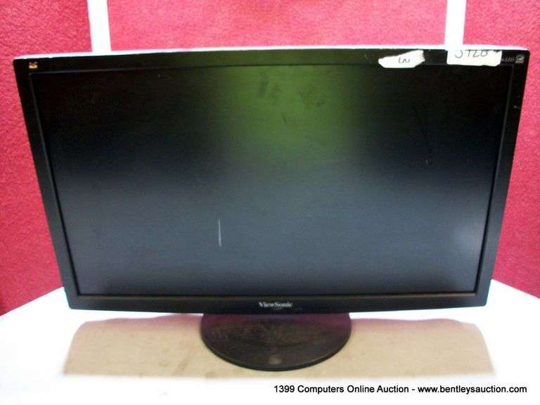 VIEWSONIC MODEL VS14102 MONITOR NO POWER CORD & SCRATCHED SCREEN