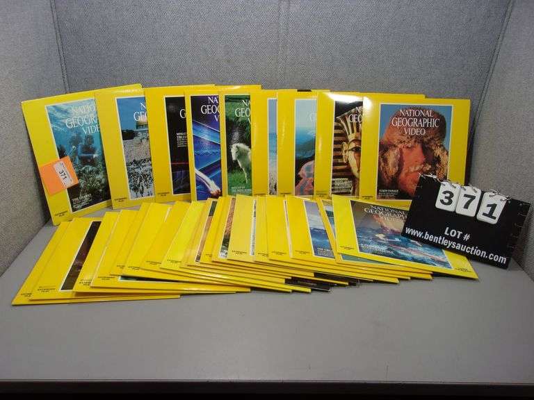 LOT (PACK OF LASER DISCS) NATIONAL GEOGRAPHIC VIDEO Bentley