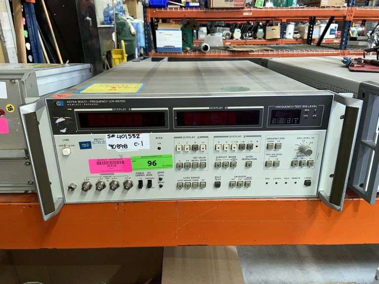 HP 4275A MULTIFREQUENCY LCR METER Bentley & Associates, LLC