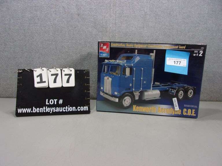 AMT KENWORTH AERODYNE C.O.E., 1/25 SCALE, #31770-1HD - Bentley ...