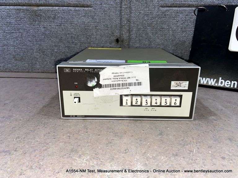 HP 59306A RELAY ACTUATOR Bentley & Associates, LLC
