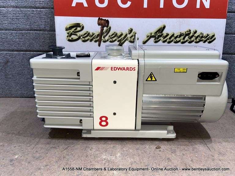 EDWARDS RV8 VACUUM PUMP Bentley & Associates, LLC