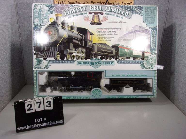 BACHMAN BIG HAULERS LIBERTY BELL LIMITED TRAIN SET Bentley