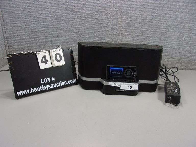SIRIUS XM SXABB2 IN HOME SIRIUS RADIO DOCK STATION SPEAKER
