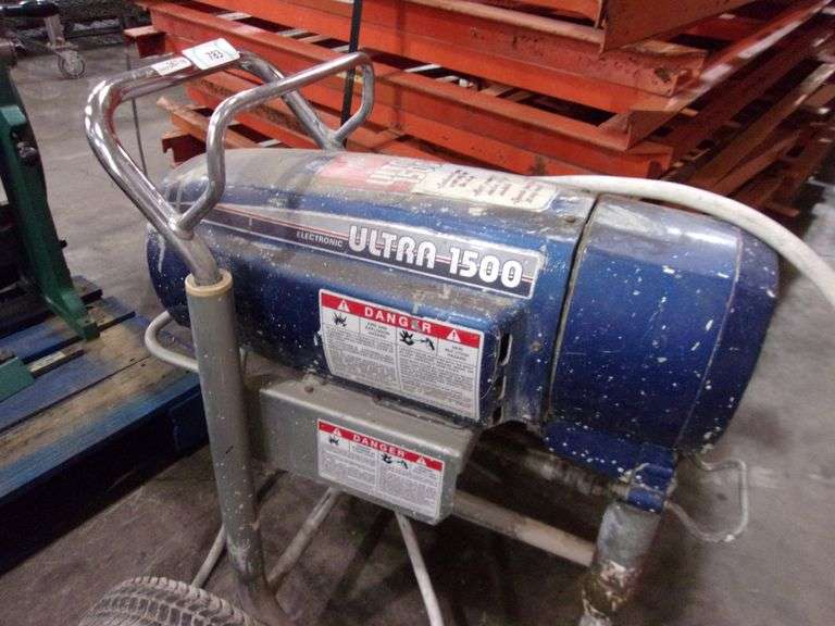 GRACO ULTRA 1500 PORTABLE ELECTRIC AIRLESS PAINT SPRAYER Bentley