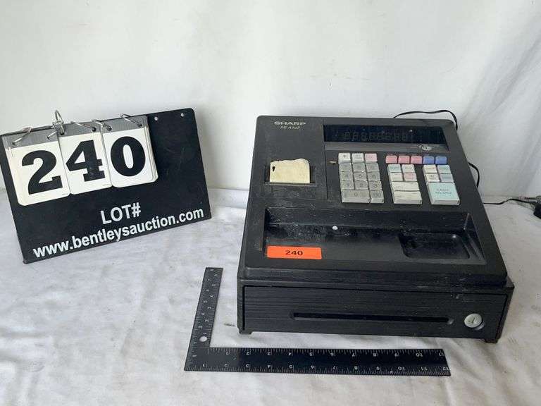 SHARP XEA107 CASH REGISTER Bentley & Associates, LLC