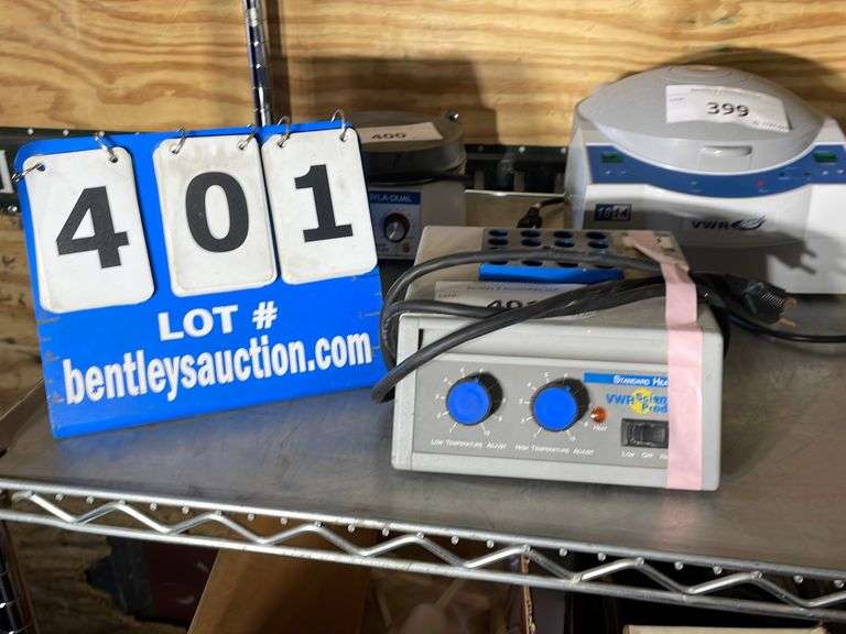 VWR SCIENTIFIC PRODUCT STANDARD HEAT BLOCK Bentley & Associates, LLC