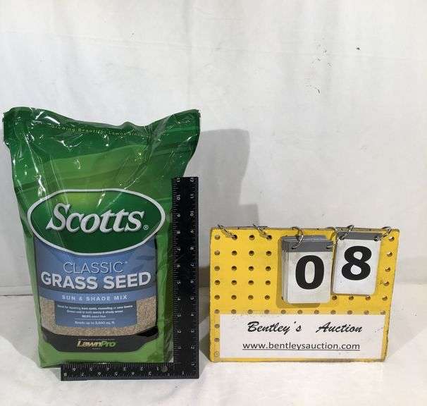 SCOTTS CLASSIC GRASS SEED SUN & SHADE MIX Bentley & Associates, LLC