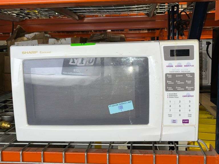 SHARP MICROWAVE USED, SCRATCHES, DENTS, DINGS, AS IS Bentley & Associates, LLC