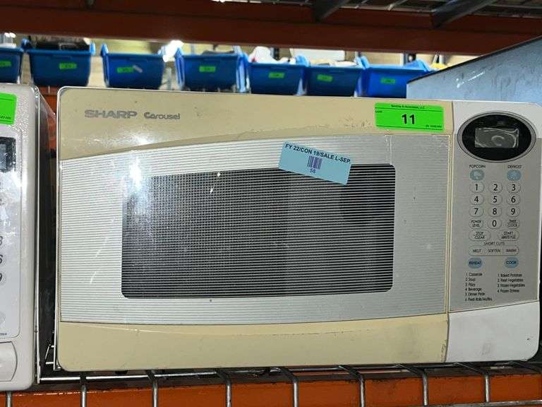 SHARP MICROWAVE USED, SCRATCHES, DENTS, DINGS, AS IS Bentley & Associates, LLC