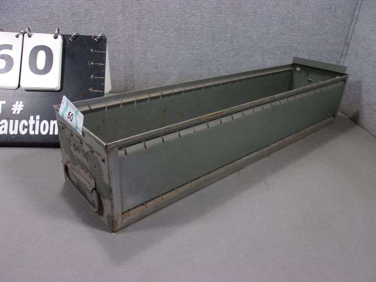 TIN METAL STORAGE BINS Bentley & Associates, LLC