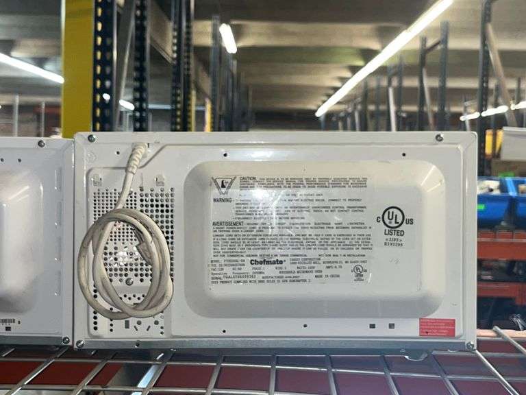 CHEFMATE MICROWAVE USED, AS IS Bentley & Associates, LLC