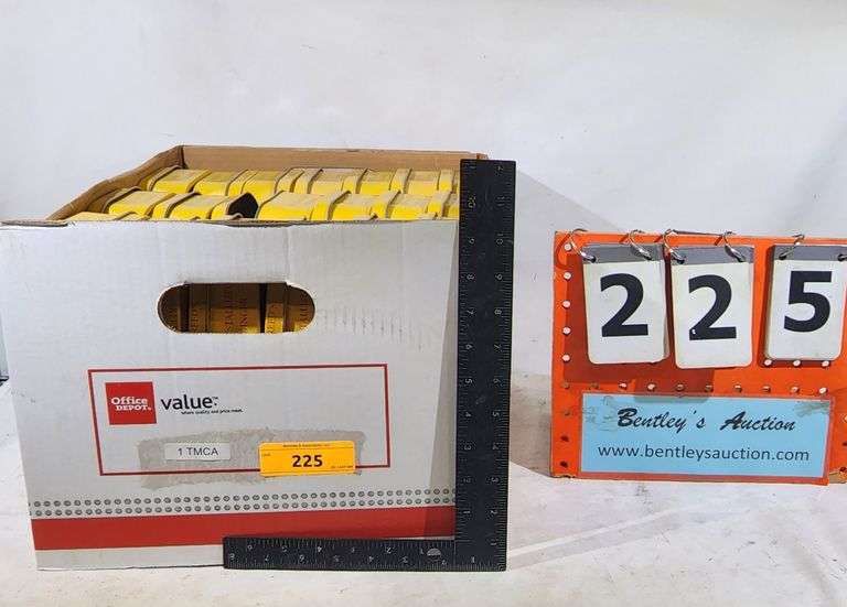 OFFICE DEPOT BOX YELLOW CRYSTALIZED GINGER CONTAINERS Bentley