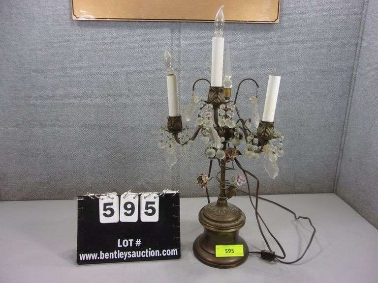 BRASS ELECTRIC CANDLE LIGHT Bentley & Associates, LLC