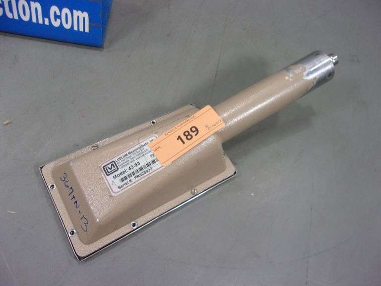 LUDLUM MEASUREMENTS MODEL 4393 ALPHABETA DETECTOR Bentley