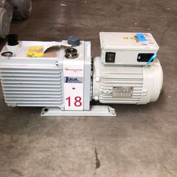 EDWARDS E2M18 VACUUM PUMP Bentley & Associates, LLC