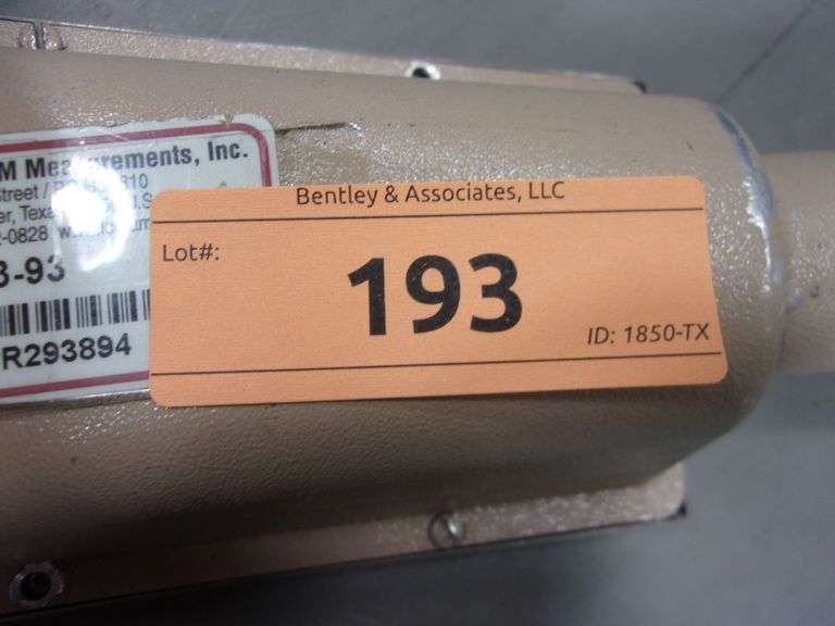 LUDLUM MEASUREMENTS MODEL 4393 ALPHABETA DETECTOR Bentley
