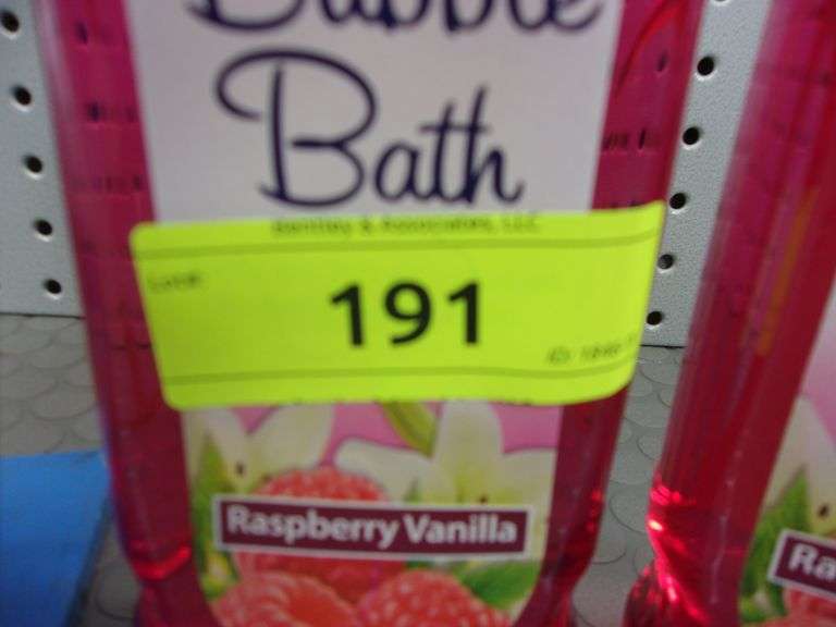 BUBBLE BATH SOAP RASPBERRY VANILLA SCENTED Bentley & Associates, LLC