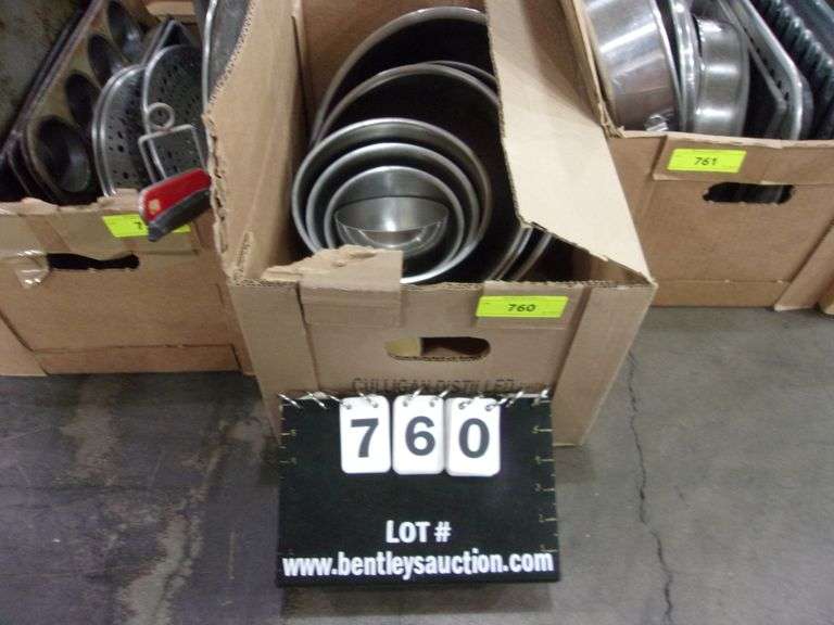 BOX ALUMINUM & STAINLESS STEEL MIXING BOWLS Bentley & Associates, LLC