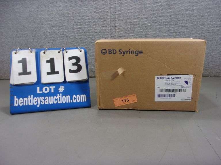 BD SYRINGE 100ML SYRINGE TIPS Bentley & Associates, LLC
