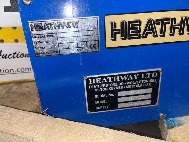 HEATHWAY 817900 GLASS LATHE Bentley & Associates, LLC